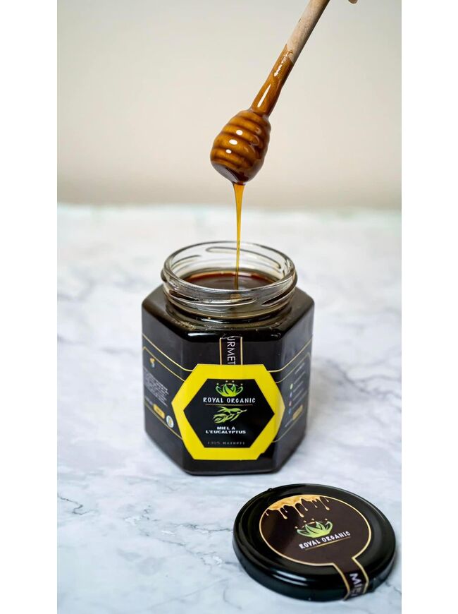  Miel à l 'Eucalyptus 500 g- Royal Organic 
